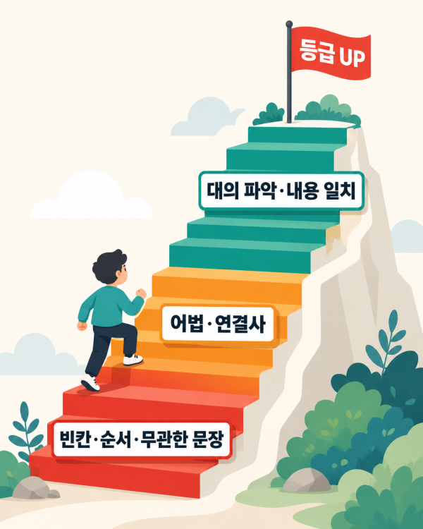 수능 영어 유형 난이도 지도