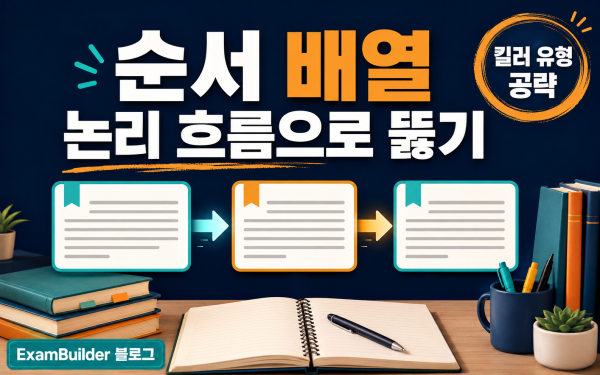 수능 영어 순서 배열, 논리 흐름으로 뚫기 — (A)(B)(C) 확실히 잡는 법
